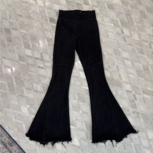Show me your mumu black flare Jeans